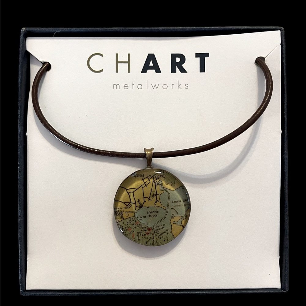 CHART pendant - Cape Cod